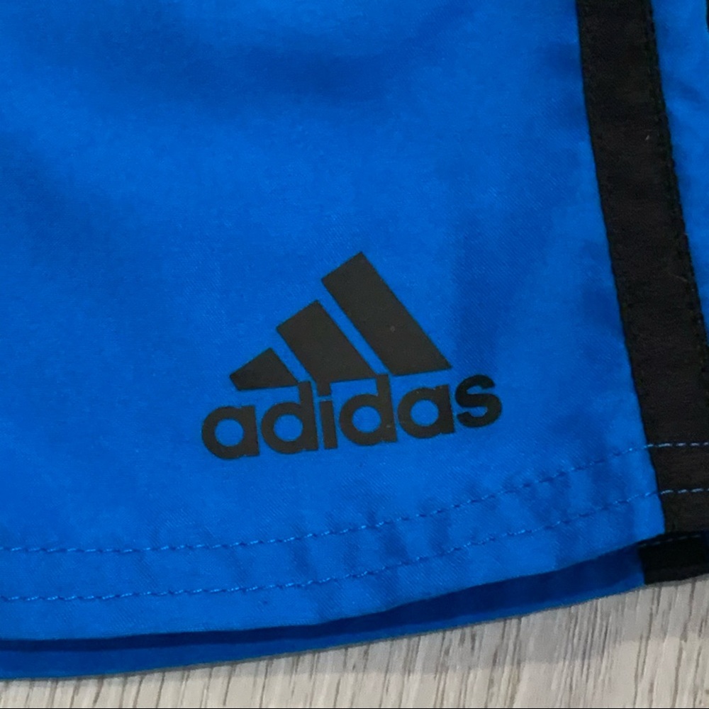ADIDAS Lined Blue Swim Board Shorts Size M - Picture 2 of 12